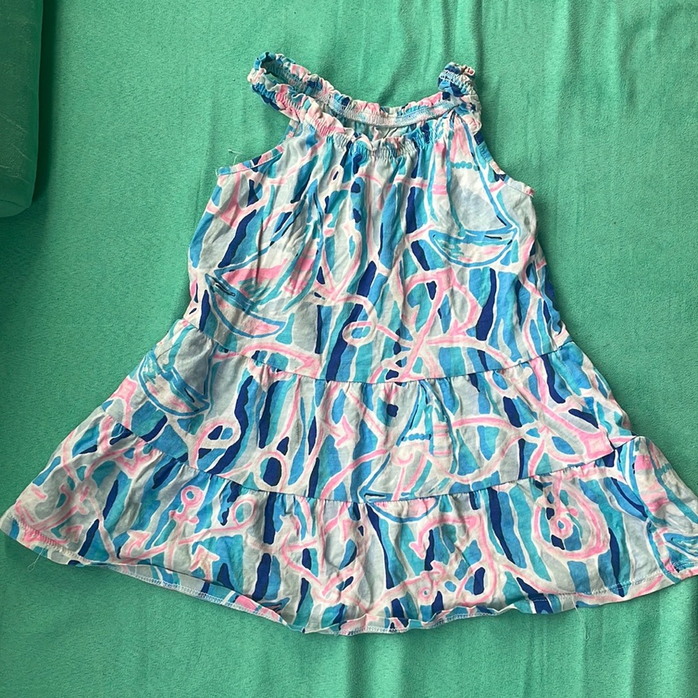 Lilly Sailboat Toddler Swing Dress